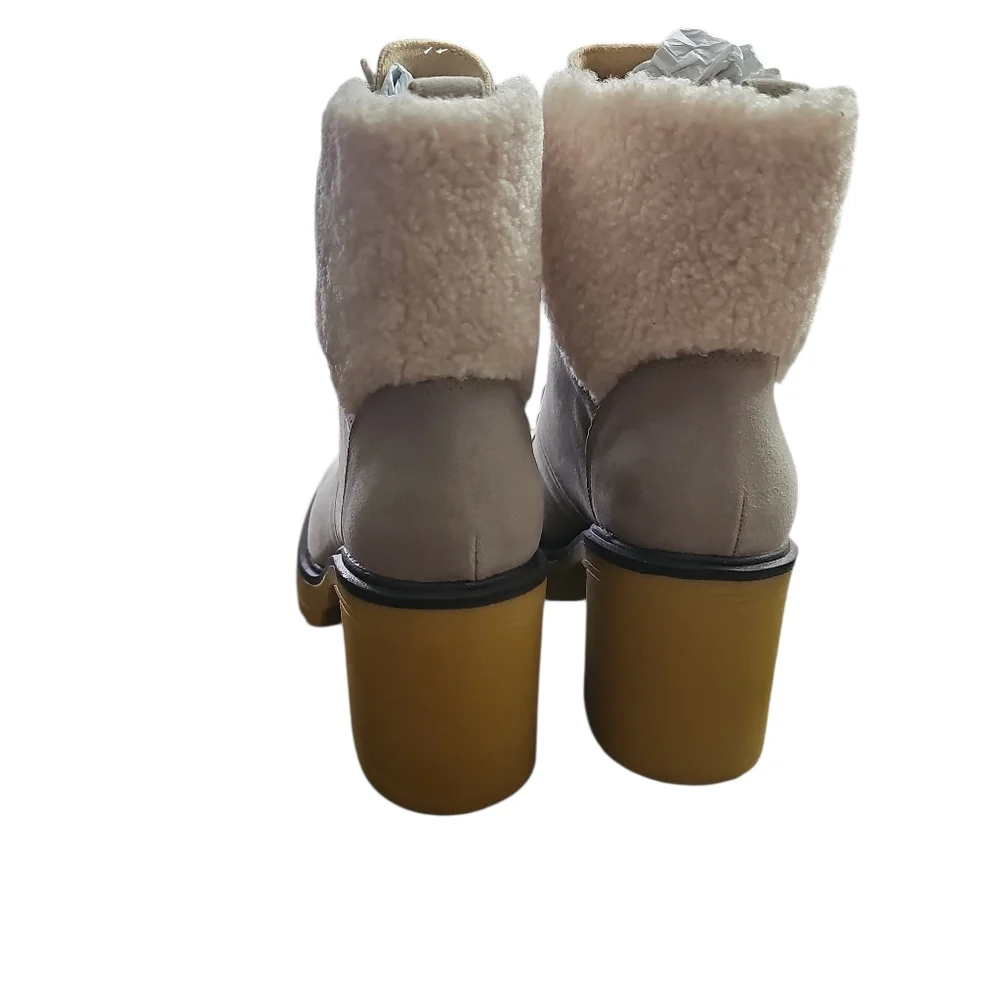 MADILYN - Women's Grey Boots Size 7.5